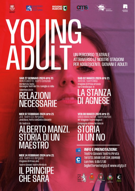 YOUNG ADULT <br/> Un percorso teatrale attraverso le nostre Stagioni per adolescenti, giovani e adulti